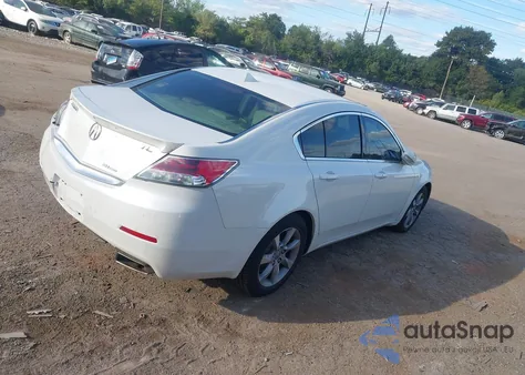 2014 Acura Tl 3.5 z USA, uszkodzony, nr VIN 19UUA8F58EA003201
